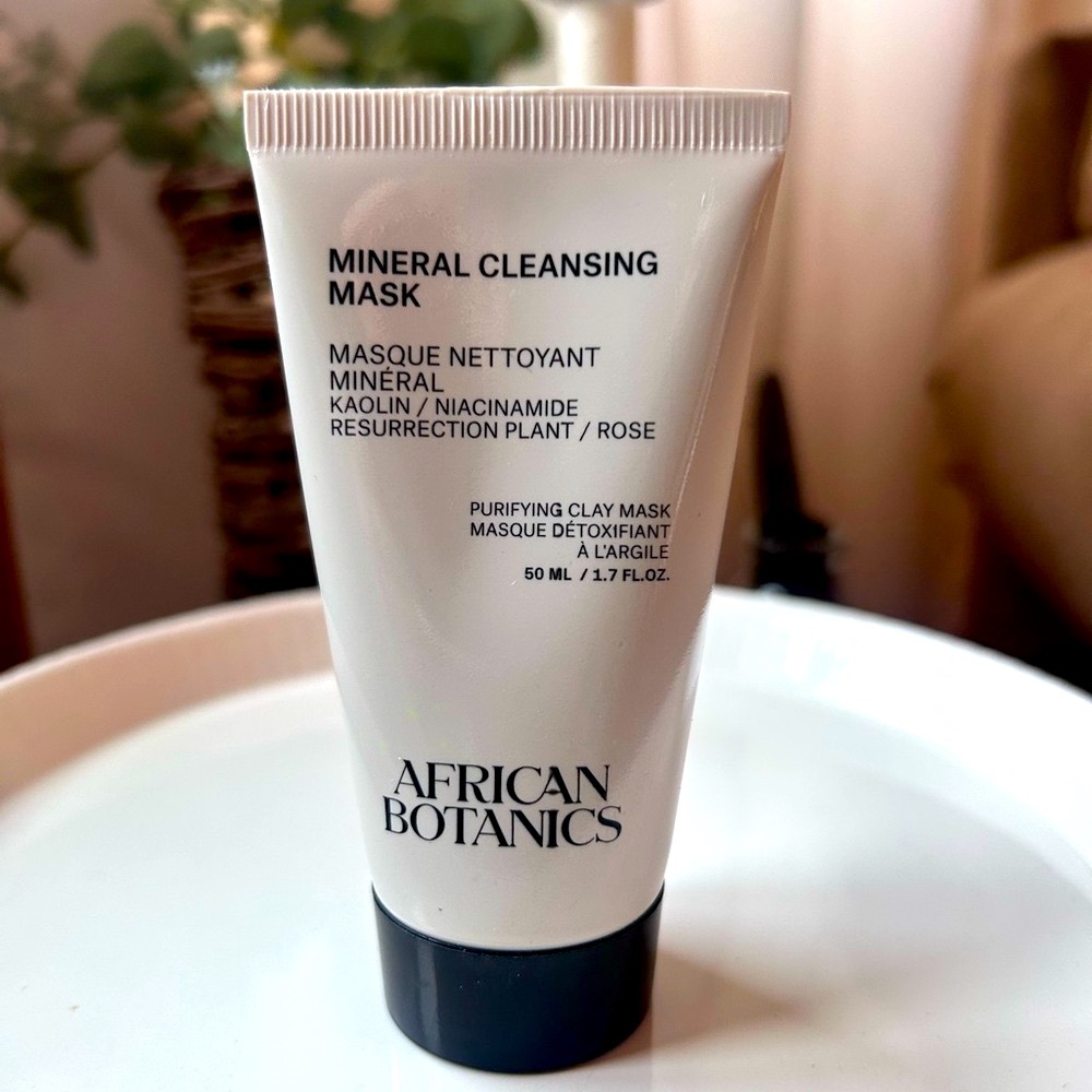 African Botanics Mineral Cleansing Mask Purifying Clay Mask - New